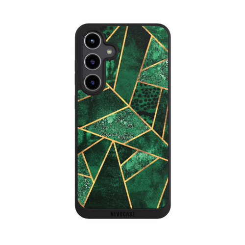 Samsung Galaxy S24+ NIVOpure Deep Emerald Gold Print
