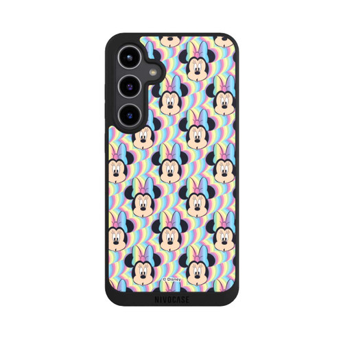 Samsung Galaxy S24+ NIVOpure Minnie Visages d'arc-en-ciel