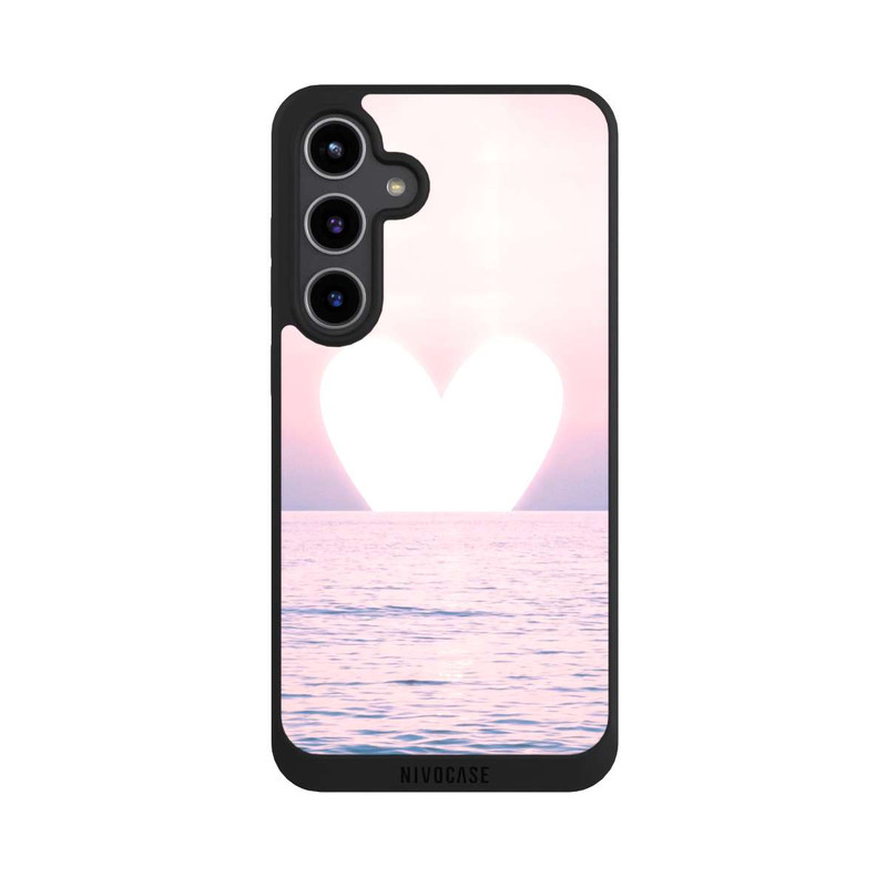 Galaxy S24 + NIVOpure Heart Sunset
