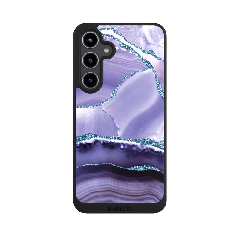 Galaxy S24 + NIVOpure Marbre Lilas