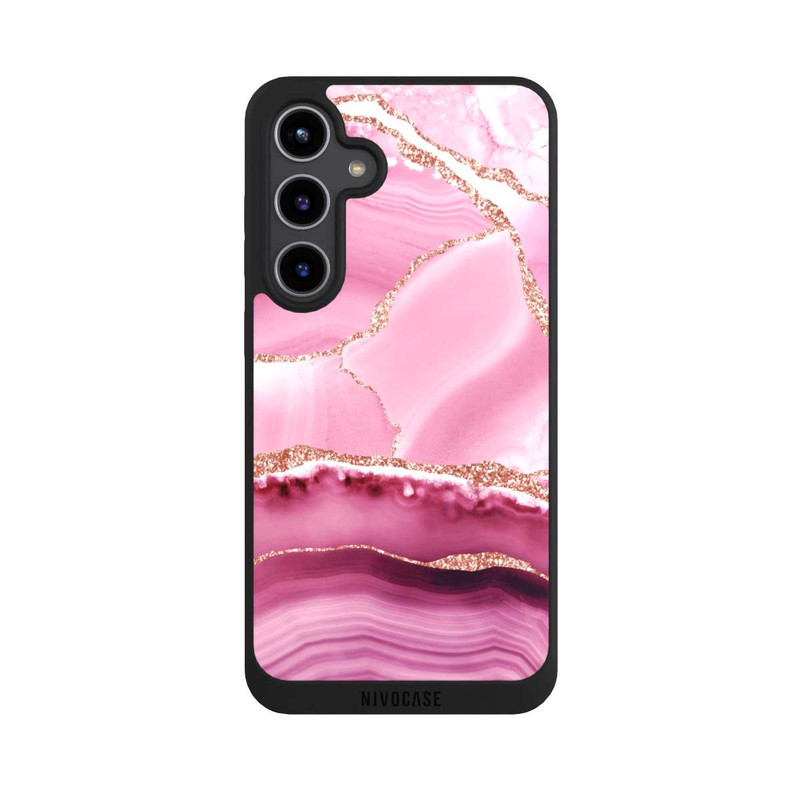 Galaxy S24 + NIVOpure Mermaid Marble Pink