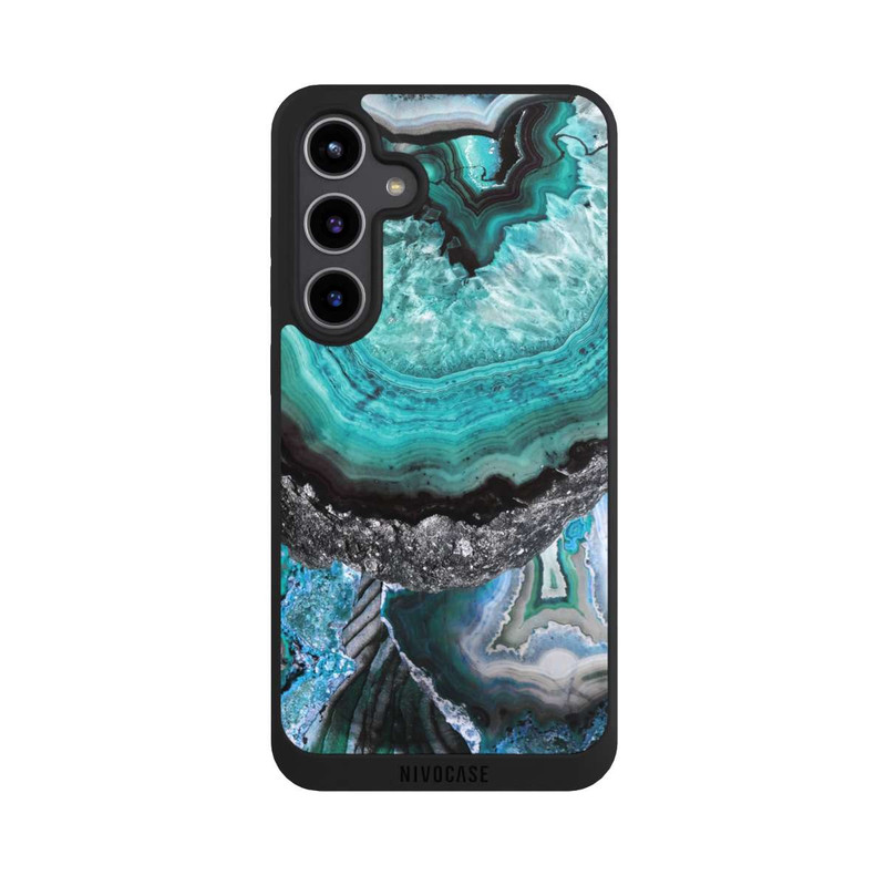 Galaxy S24 + NIVOpure Pierre précieuse Agate