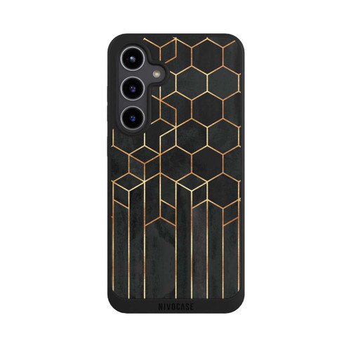 Samsung Galaxy S24+ NIVOpure Black Hexagons