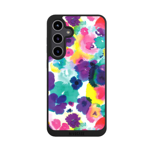 Samsung Galaxy S24+ NIVOpure Fleurs aquarelles abstraites
