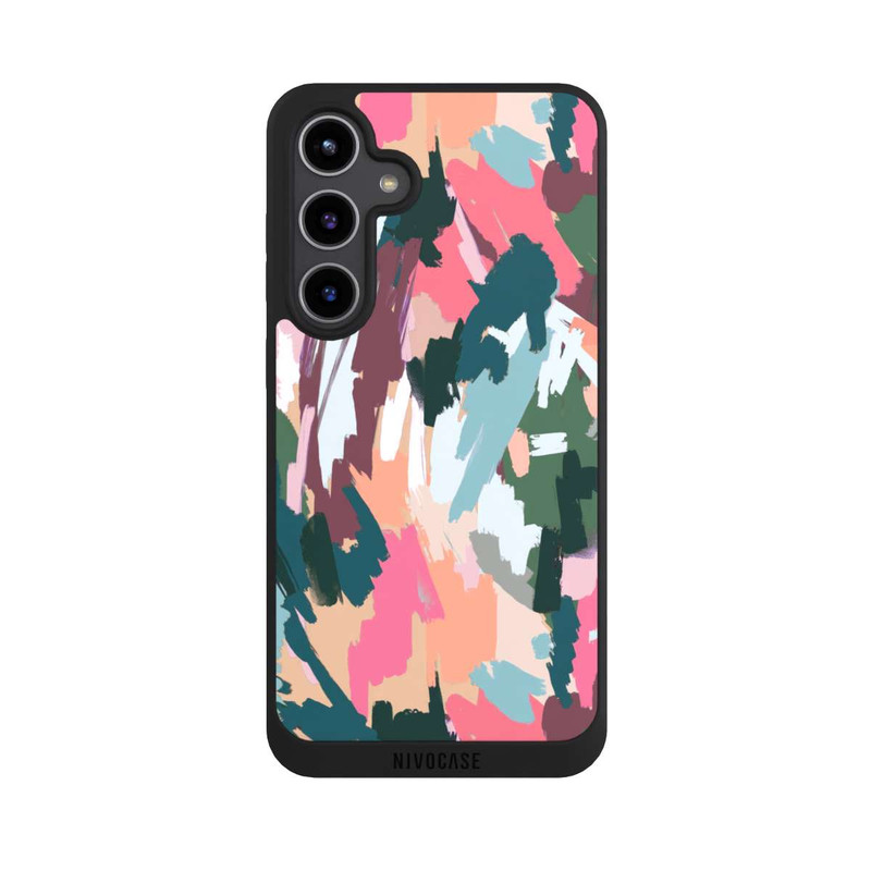 Galaxy S24 + NIVOpure Abstract Artistic Texture Pink