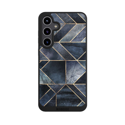Samsung Galaxy S24+ NIVOpure Abstract Nature-Dark Blue