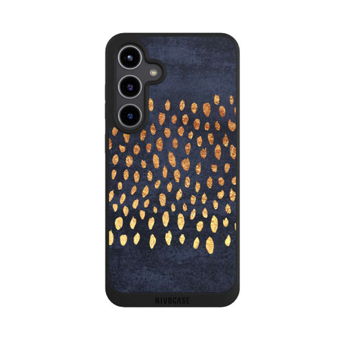Samsung Galaxy S24+ NIVOpure Pattern Play-Gold and Navy