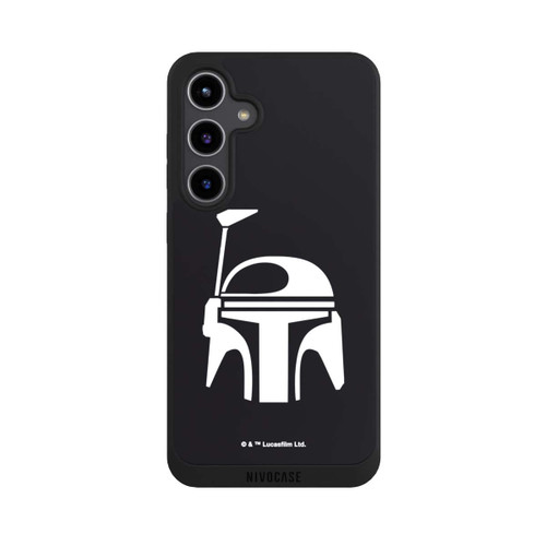 Samsung Galaxy S24+ NIVOpure Casque Boba Fett Noir