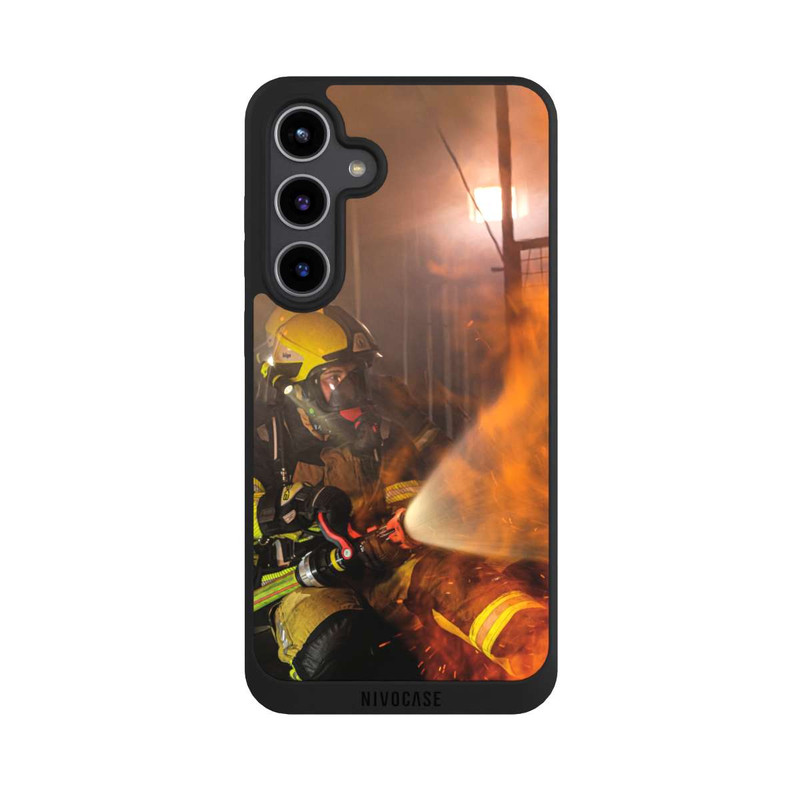 Galaxy S24 + NIVOpure Firefighter Saving The Day