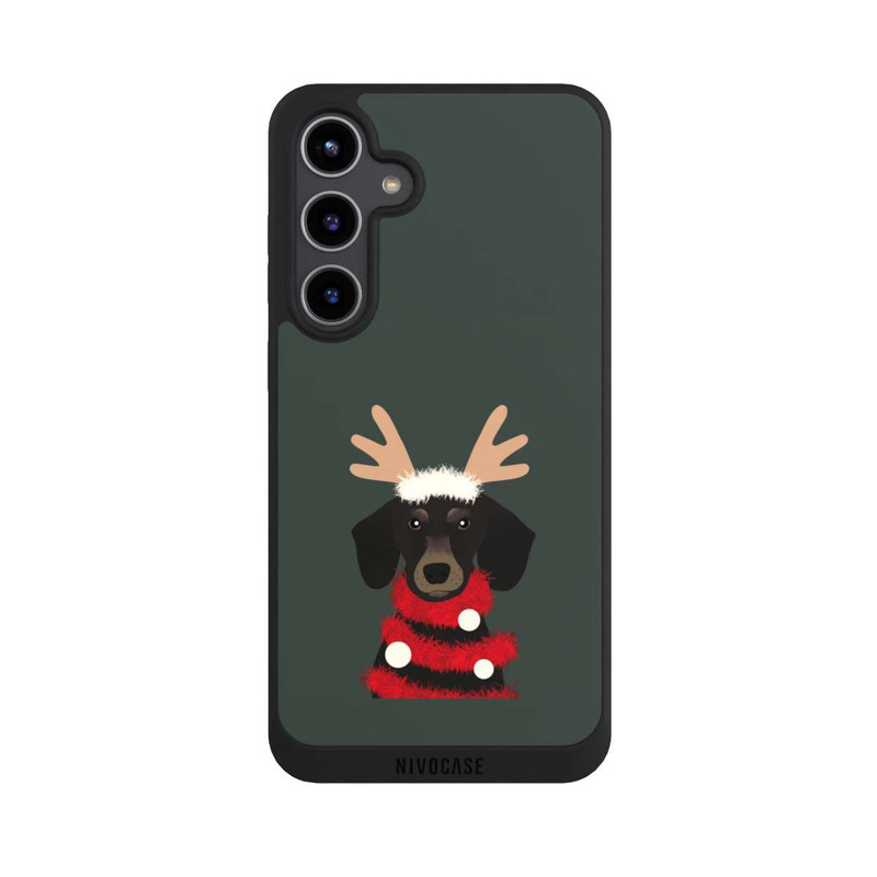 Galaxy S24 + NIVOpure teckel de Noël