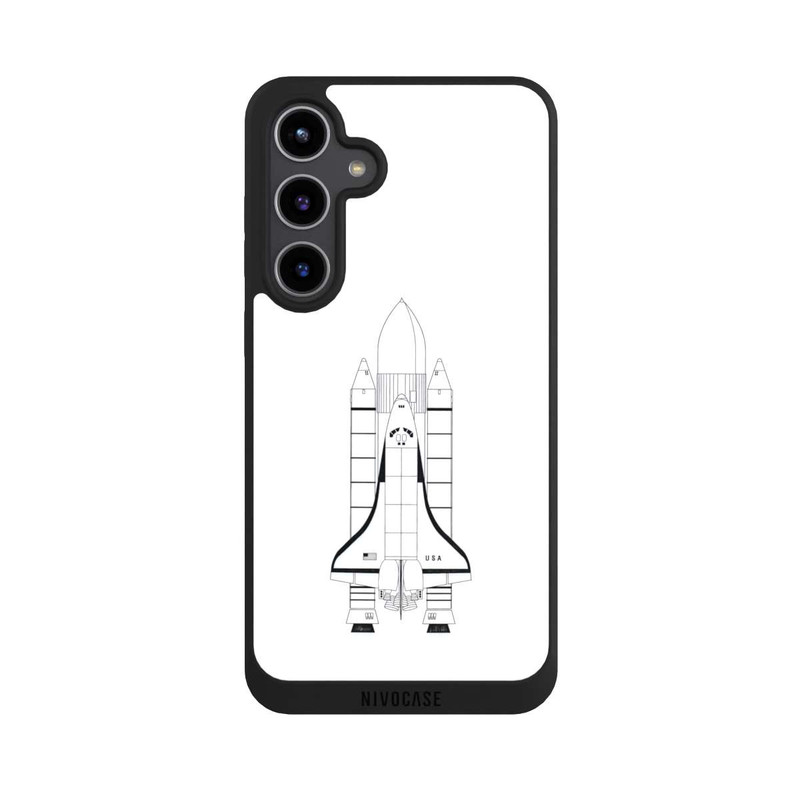 Galaxy S24 + NIVOpure NASA Space Travel White