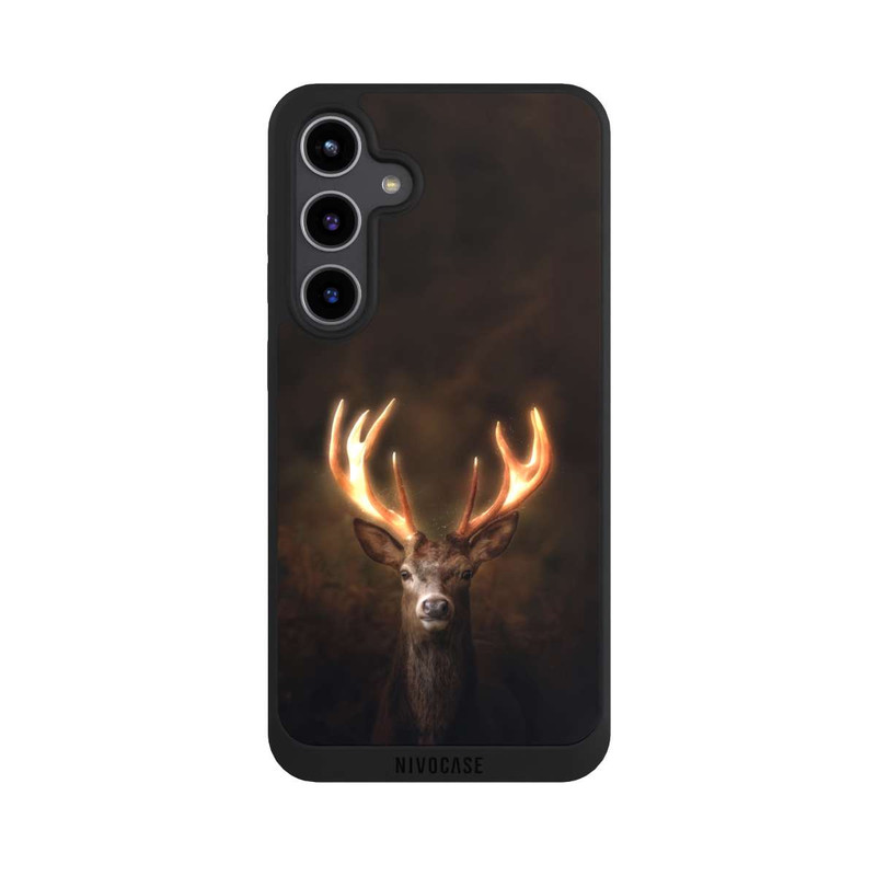 Galaxy S24 + NIVOpure Stag Golden Antlers 