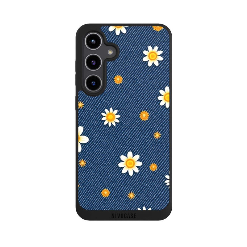 Galaxy S24 + NIVOpure Jeans Flowers with AI