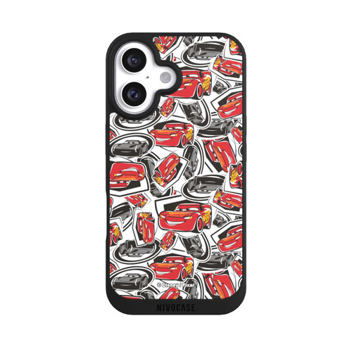Apple iPhone 16 NIVOpure Cars 3 Retro Pattern