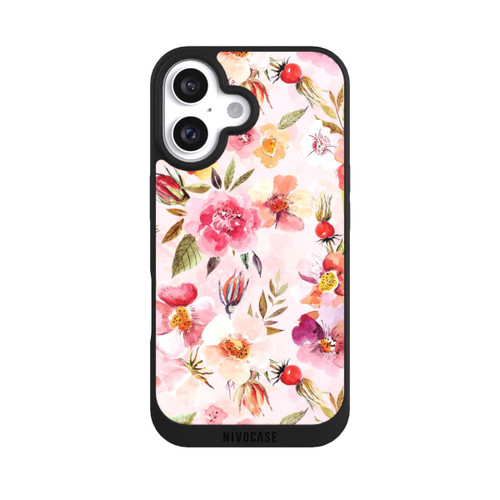 Apple iPhone 16 NIVOpure Rose Hip Wallpaper Pink Spring