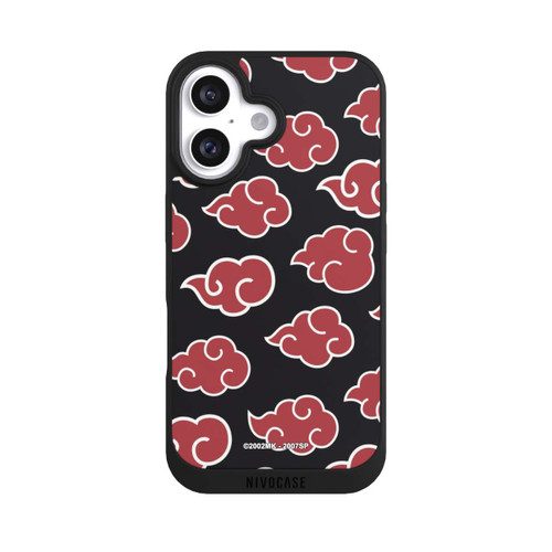 Apple iPhone 16 NIVOpure Akatsuki Pattern Black Big