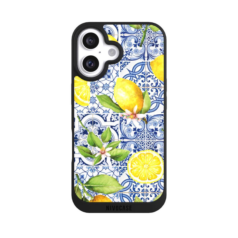 iPhone 16 NIVOpure Greek lemon pattern