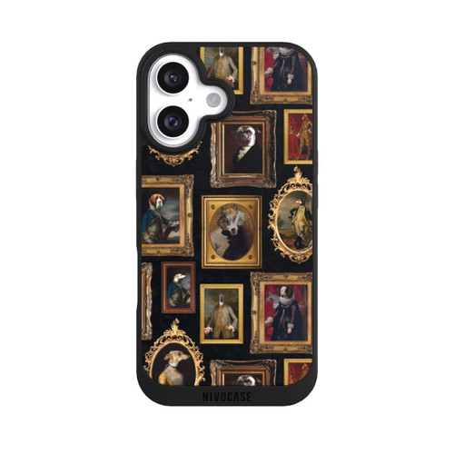 Apple iPhone 16 NIVOpure Dog Ancient Frame Pattern with AI