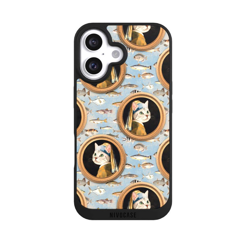 iPhone 16 NIVOpure Cat Pattern
