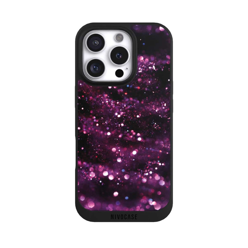 iPhone 16 Pro NIVOpure Lilac Sparkles Look