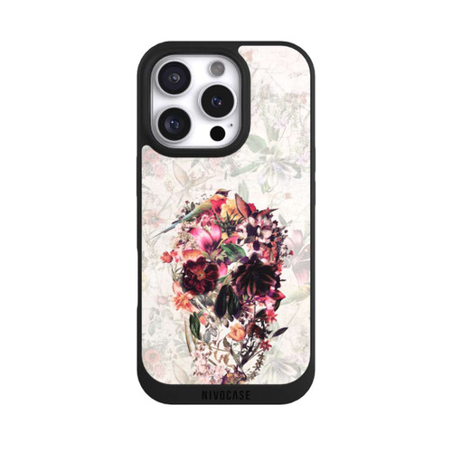Apple iPhone 16 Pro NIVOpure Flower Vintage Skull