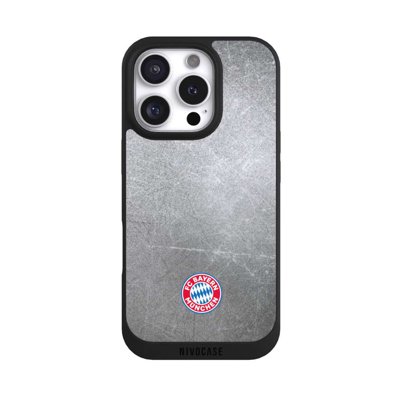 iPhone 16 Pro NIVOpure Classic FCB Logo - colorful on metal look