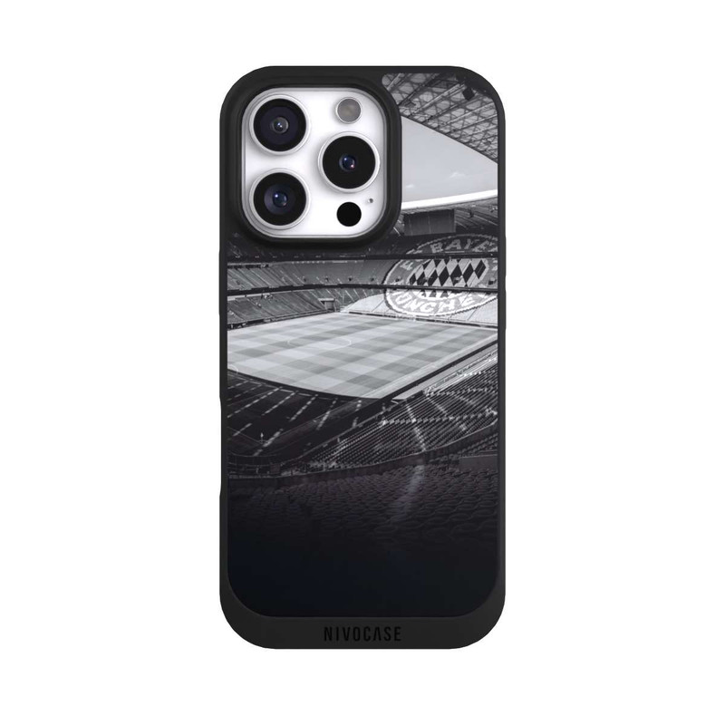 iPhone 16 Pro NIVOpure stadiumFC Bayern - Black White