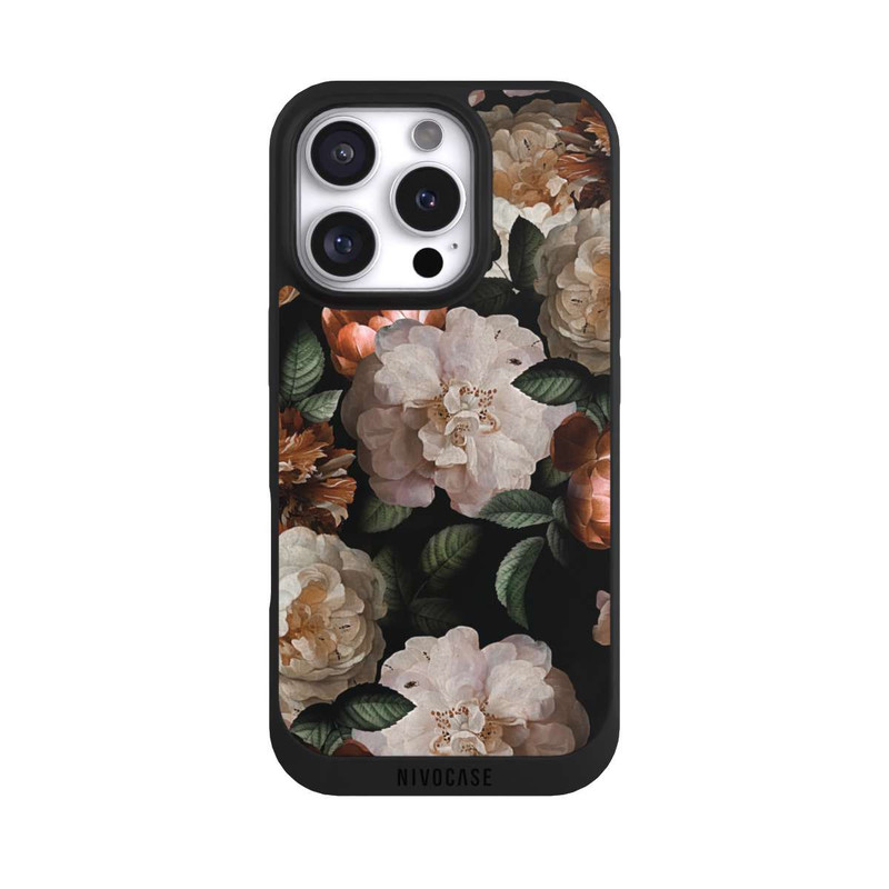 iPhone 16 Pro NIVOpure Copper Roses Wallpaper