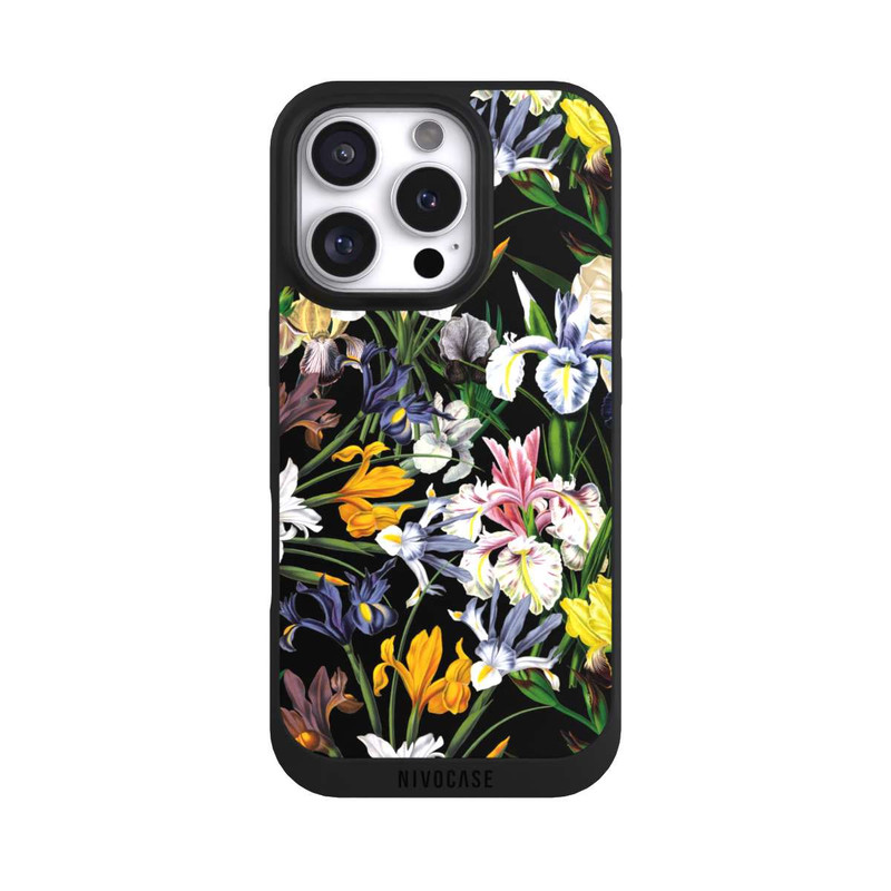 iPhone 16 Pro NIVOpure Dark Wildflower Wallpaper