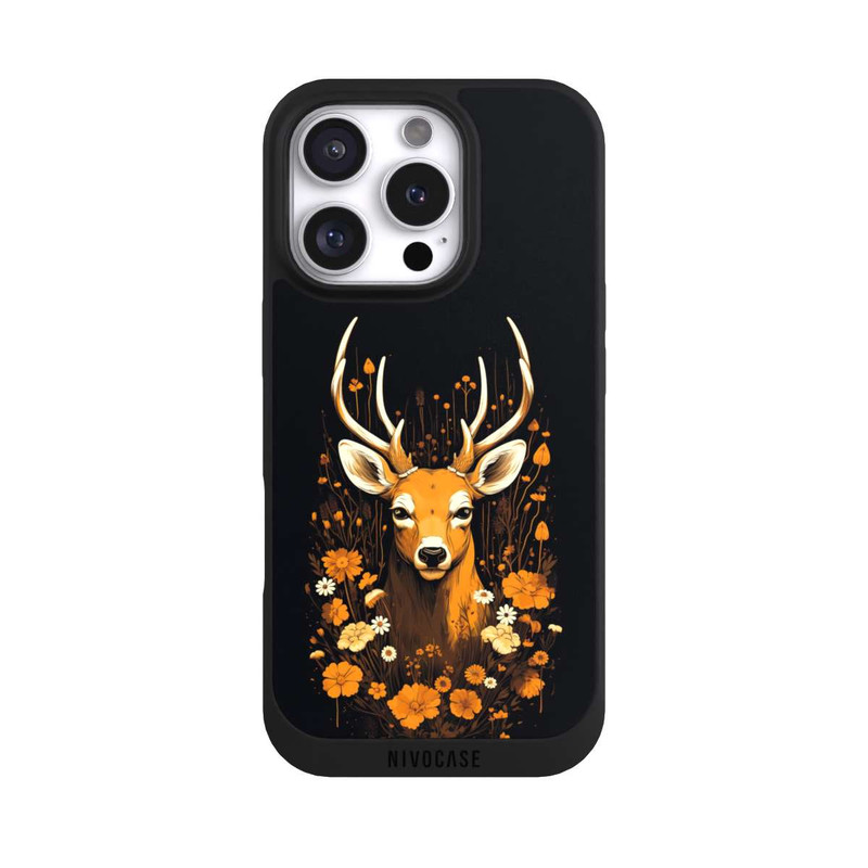 iPhone 16 Pro NIVOpure Fleurs de cerf Grandes
