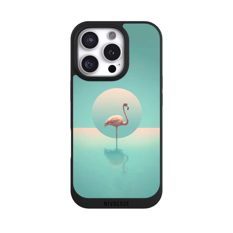 iPhone 16 Pro NIVOpure Flamingo In The Pool 