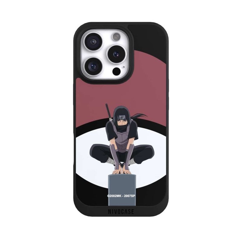 iPhone 16 Pro NIVOpure Itachi Uchiha symbol black