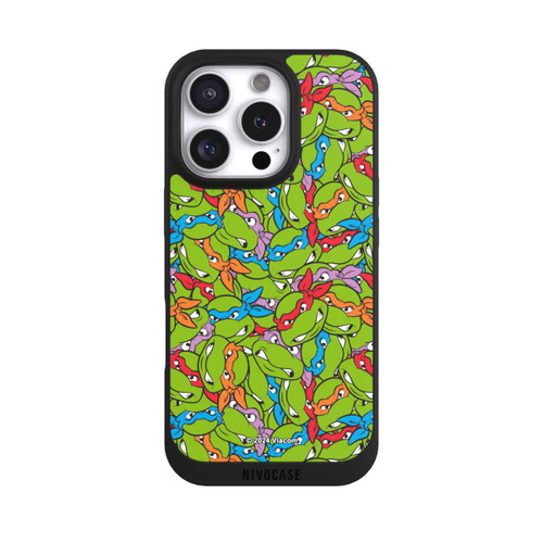 Apple iPhone 16 Pro NIVOpure TMNT Head Pattern