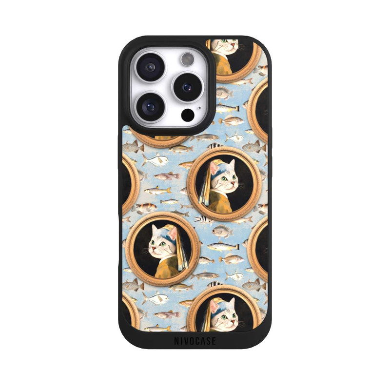 iPhone 16 Pro NIVOpure Cat Pattern