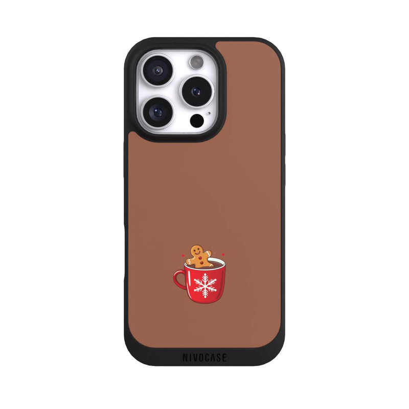 iPhone 16 Pro NIVOpure Chocolate Gingerbread Man Christmas