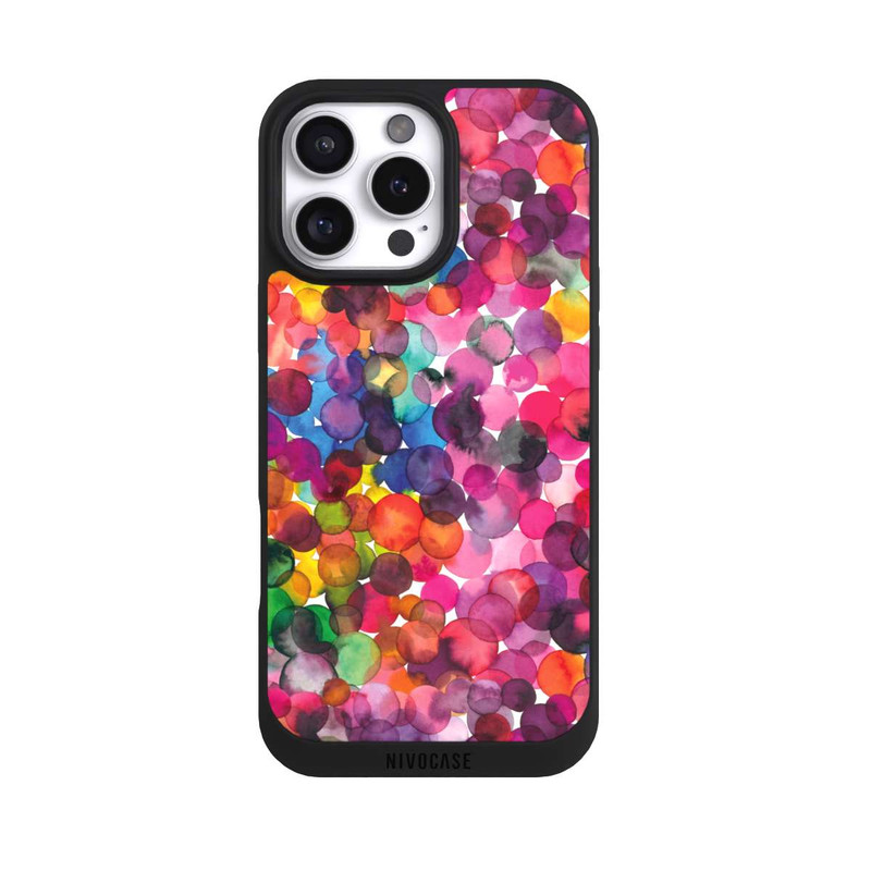 iPhone 16 Pro Max NIVOpure Overlapped Watercolor Dots