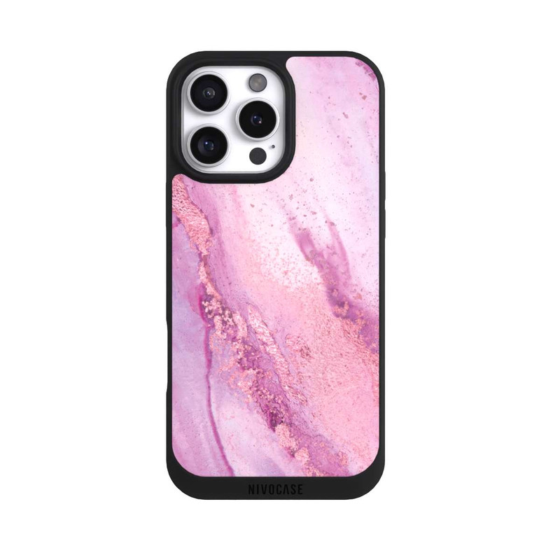 iPhone 16 Pro Max NIVOpure Purple Marble Wall Ink