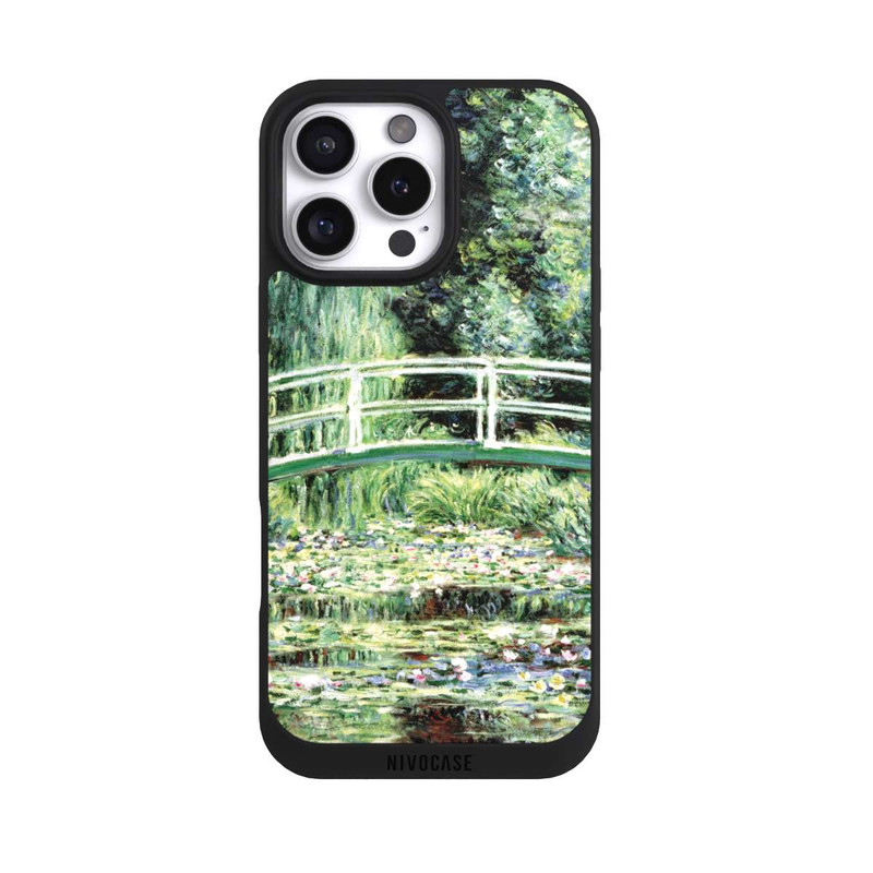 iPhone 16 Pro Max NIVOpure White Waterlilies by Claude Monet