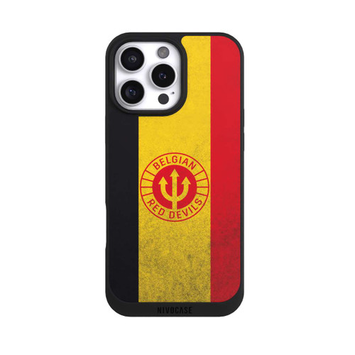 Apple iPhone 16 Pro Max NIVOpure Diables Rouges Belges Drapeau