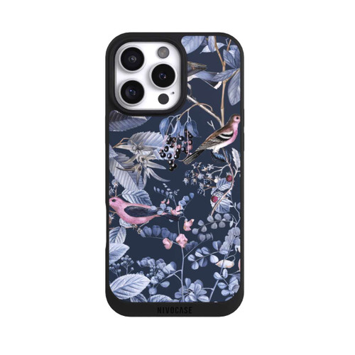 Apple iPhone 16 Pro Max NIVOpure Birds And Berries Blue
