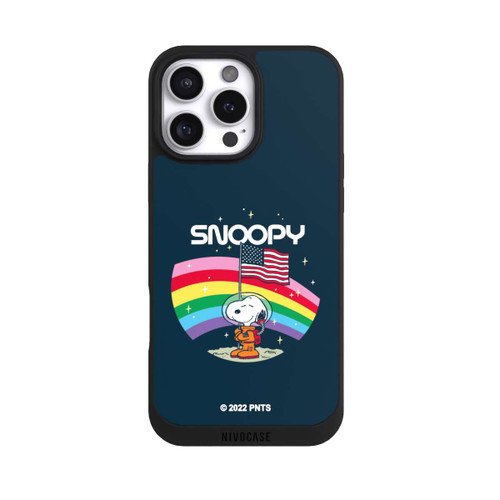Apple iPhone 16 Pro Max NIVOpure Snoopy Space Traveller Rainbow