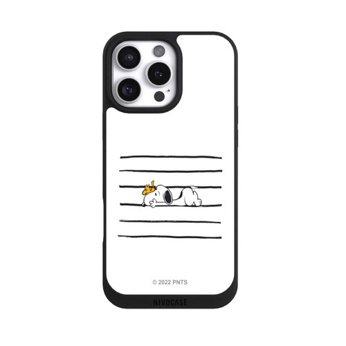 Apple iPhone 16 Pro Max NIVOpure Snoopy Woodstock Stripes