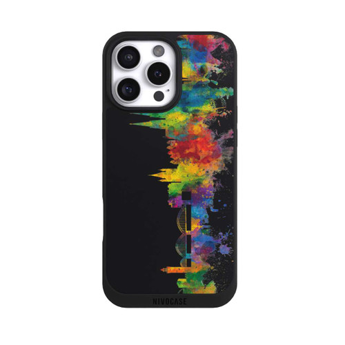 Apple iPhone 16 Pro Max NIVOpure Cologne Allemagne Ligne d'horizon Noir