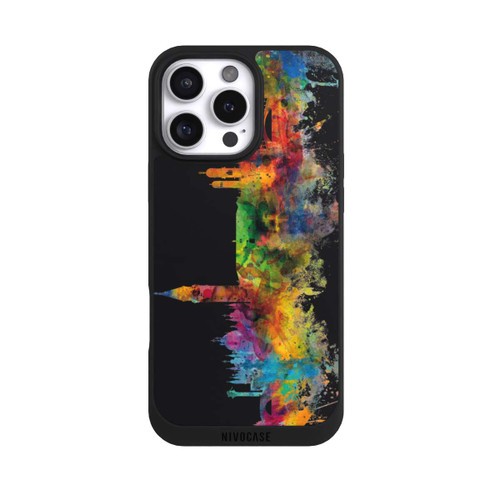 Apple iPhone 16 Pro Max NIVOpure Venise Italie Ligne d'horizon Noir