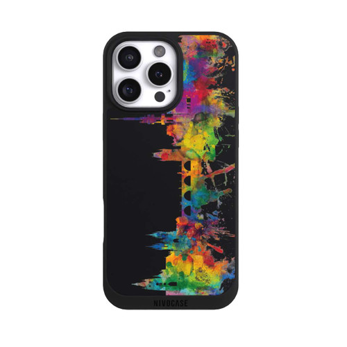 Apple iPhone 16 Pro Max NIVOpure Prague République tchèque Skyline Noir