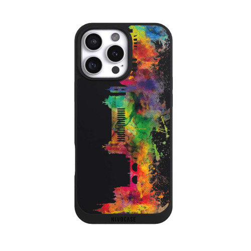 Apple iPhone 16 Pro Max NIVOpure Rome Italie Ligne d'horizon Noir