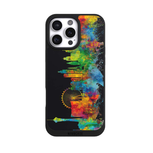 Apple iPhone 16 Pro Max NIVOpure Ligne d'horizon de Las Vegas Nevada Noir