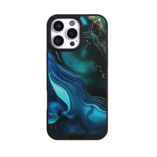 Apple iPhone 16 Pro Max NIVOpure Blue Gold Ink