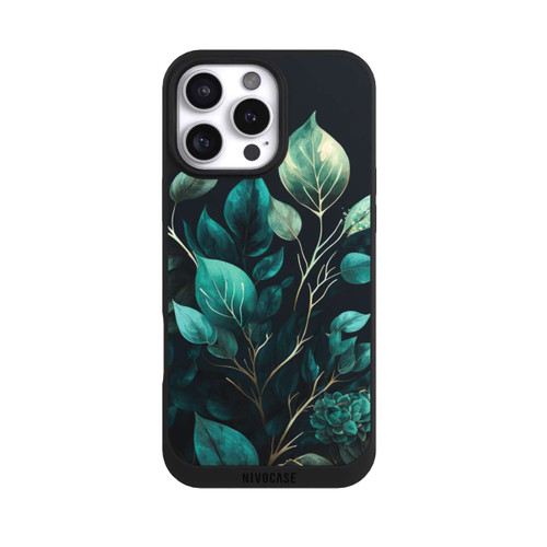 Apple iPhone 16 Pro Max NIVOpure Eucalyptus Dark Background