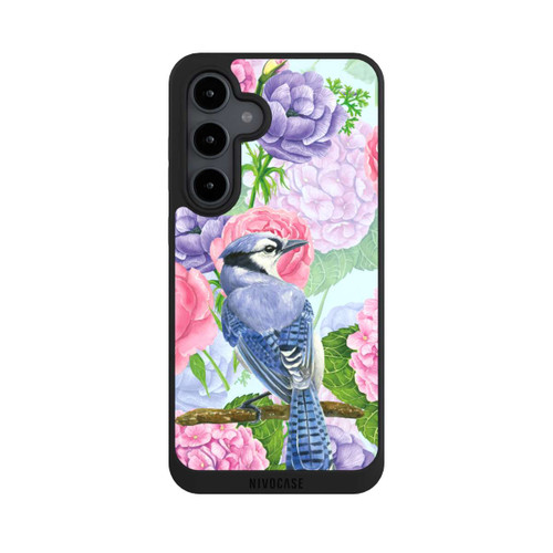Samsung Galaxy S24 FE 5G NIVOpure Blue Jay &amp; Flowers
